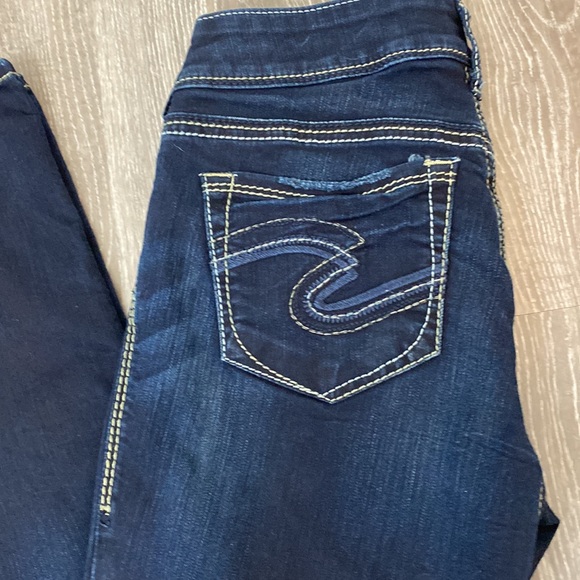 Silver Suki Mid Slim Sz 27 - Picture 5 of 13